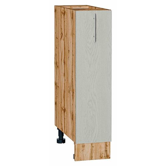 Шкаф нижний с 1-ой дверцей Сканди Cappuccino Softwood Дуб Вотан 816*200*480