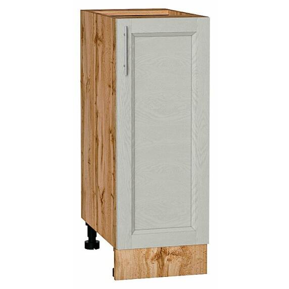 Шкаф нижний с 1-ой дверцей Сканди Cappuccino Softwood Дуб Вотан 816*300*480
