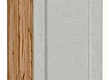 Шкаф нижний с 1-ой дверцей Сканди Cappuccino Softwood Дуб Вотан 816*300*480