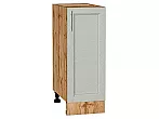 Шкаф нижний с 1-ой дверцей Сканди Cappuccino Softwood Дуб Вотан 816*300*480