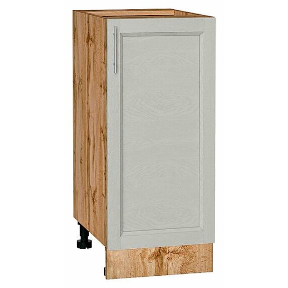Шкаф нижний с 1-ой дверцей Сканди Cappuccino Softwood Дуб Вотан 816*350*480