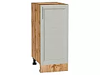Шкаф нижний с 1-ой дверцей Сканди Cappuccino Softwood Дуб Вотан 816*350*480