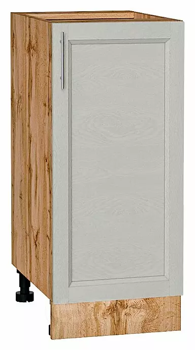 Шкаф нижний с 1-ой дверцей Сканди Cappuccino Softwood Дуб Вотан 816*350*480