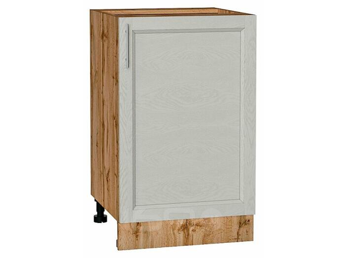 Шкаф нижний с 1-ой дверцей Сканди Cappuccino Softwood Дуб Вотан 816*500*480