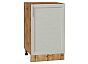 Шкаф нижний с 1-ой дверцей Сканди Cappuccino Softwood Дуб Вотан 816*500*480