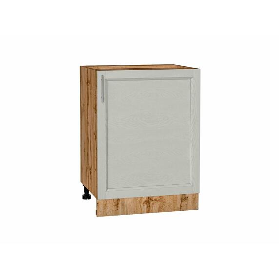 Шкаф нижний с 1-ой дверцей Сканди Cappuccino Softwood Дуб Вотан 816*600*480
