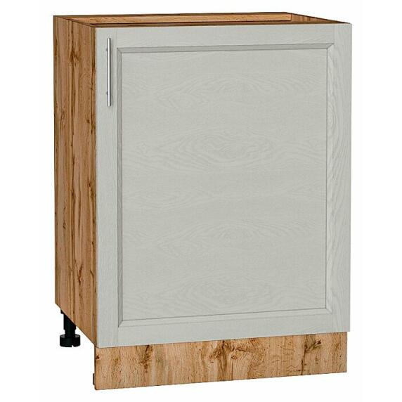 Шкаф нижний с 1-ой дверцей Сканди Cappuccino Softwood Дуб Вотан 816*600*480