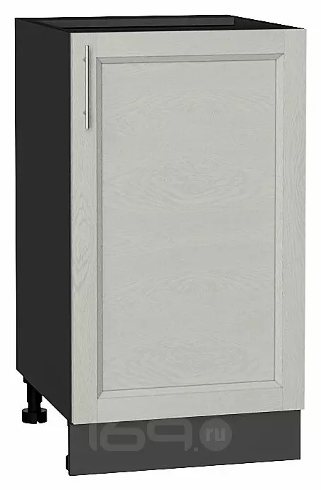 Шкаф нижний с 1-ой дверцей Сканди Cappuccino Softwood Graphite 816*450*480