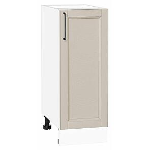 Шкаф нижний с 1-ой дверцей Сканди Cream Silkwood/Белый 816*300*480