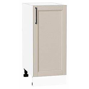 Шкаф нижний с 1-ой дверцей Сканди Cream Silkwood/Белый 816*350*480