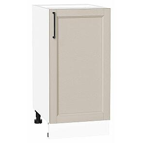 Шкаф нижний с 1-ой дверцей Сканди Cream Silkwood/Белый 816*400*480