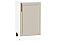 Шкаф нижний с 1-ой дверцей Сканди Cream Silkwood/Белый 816*450*480