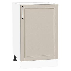 Шкаф нижний с 1-ой дверцей Сканди Cream Silkwood/Белый 816*500*480