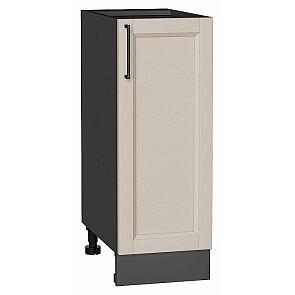 Шкаф нижний с 1-ой дверцей Сканди Cream Silkwood/Graphite 816*300*480