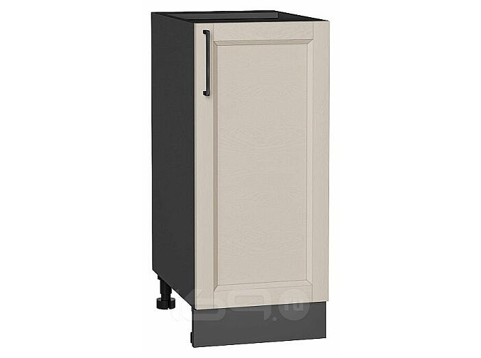 Шкаф нижний с 1-ой дверцей Сканди Cream Silkwood/Graphite 816*350*480