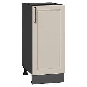 Шкаф нижний с 1-ой дверцей Сканди Cream Silkwood/Graphite 816*350*480