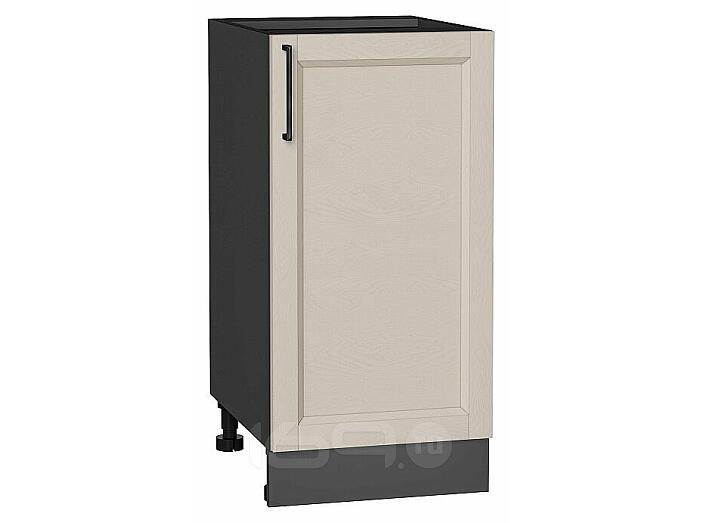 Шкаф нижний с 1-ой дверцей Сканди Cream Silkwood/Graphite 816*400*480