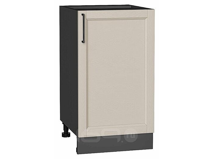 Шкаф нижний с 1-ой дверцей Сканди Cream Silkwood/Graphite 816*450*480