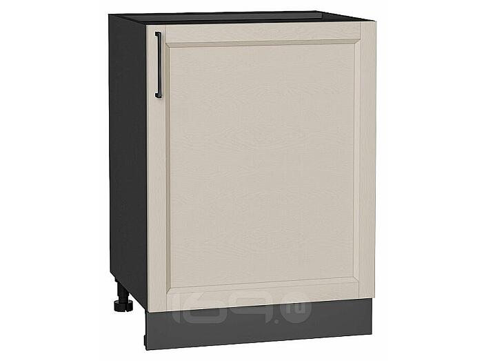 Шкаф нижний с 1-ой дверцей Сканди Cream Silkwood/Graphite 816*600*480