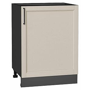 Шкаф нижний с 1-ой дверцей Сканди Cream Silkwood/Graphite 816*600*480