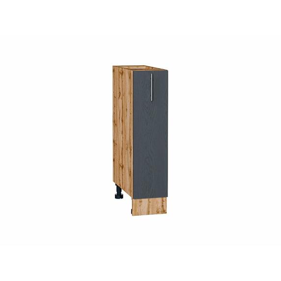 Шкаф нижний с 1-ой дверцей Сканди Graphite Softwood Дуб Вотан 816*200*480