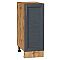 Шкаф нижний с 1-ой дверцей Сканди Graphite Softwood Дуб Вотан 816*300*480 Шкаф нижний с 1-ой дверцей Сканди Graphite Softwood Дуб Вотан 816*300*480