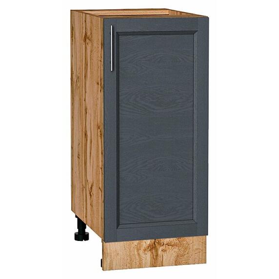 Шкаф нижний с 1-ой дверцей Сканди Graphite Softwood Дуб Вотан 816*350*480
