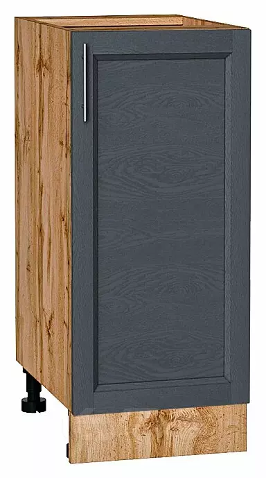 Шкаф нижний с 1-ой дверцей Сканди Graphite Softwood Дуб Вотан 816*350*480