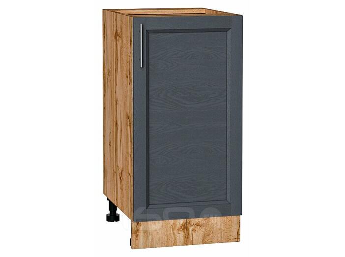 Шкаф нижний с 1-ой дверцей Сканди Graphite Softwood Дуб Вотан 816*400*480