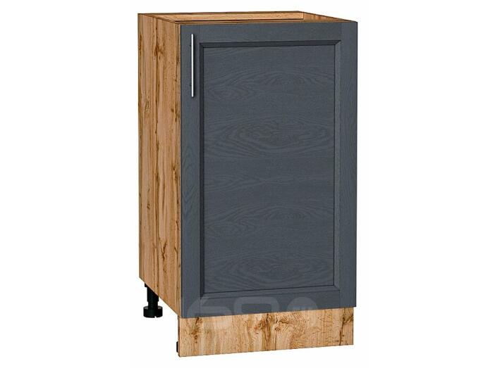 Шкаф нижний с 1-ой дверцей Сканди Graphite Softwood Дуб Вотан 816*450*480