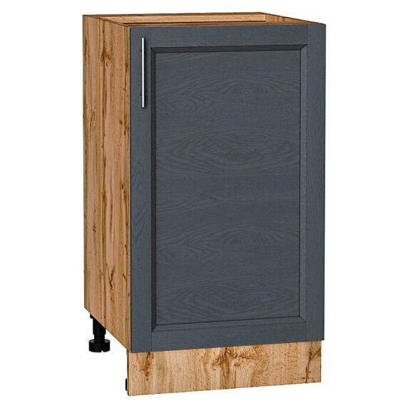 Шкаф нижний с 1-ой дверцей Сканди Graphite Softwood Дуб Вотан 816*450*480