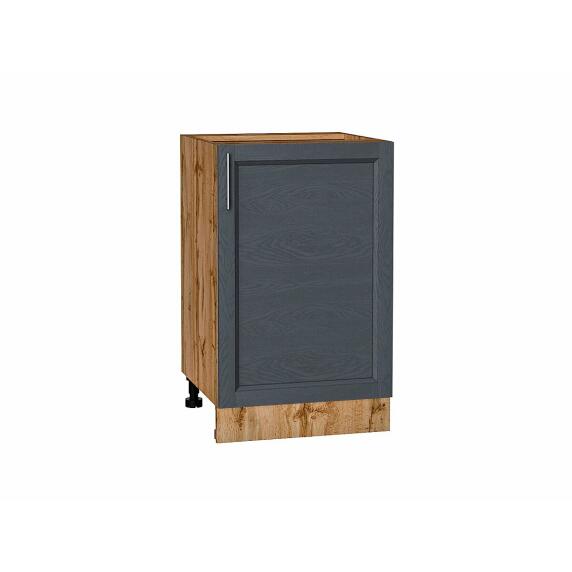 Шкаф нижний с 1-ой дверцей Сканди Graphite Softwood Дуб Вотан 816*500*480