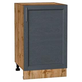 Шкаф нижний с 1-ой дверцей Сканди Graphite Softwood Дуб Вотан 816*500*480