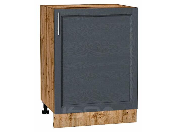 Шкаф нижний с 1-ой дверцей Сканди Graphite Softwood Дуб Вотан 816*600*480