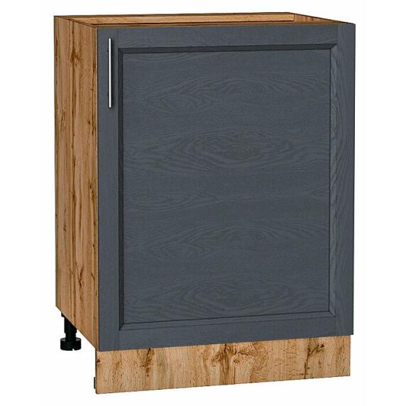 Шкаф нижний с 1-ой дверцей Сканди Graphite Softwood Дуб Вотан 816*600*480
