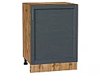Шкаф нижний с 1-ой дверцей Сканди Graphite Softwood Дуб Вотан 816*600*480