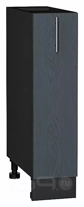 Шкаф нижний с 1-ой дверцей Сканди Graphite Softwood Graphite 816*200*480