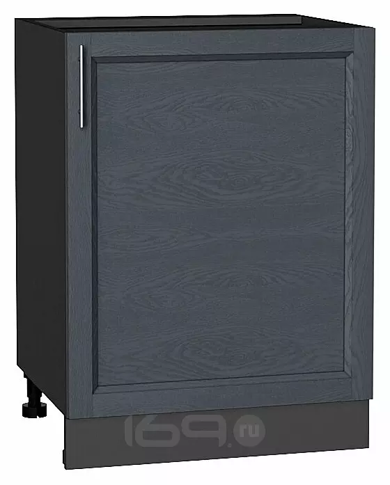Шкаф нижний с 1-ой дверцей Сканди Graphite Softwood Graphite 816*600*480