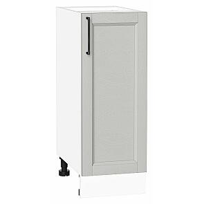 Шкаф нижний с 1-ой дверцей Сканди Grey Silkwood/Белый 816*300*480