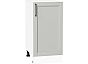 Шкаф нижний с 1-ой дверцей Сканди Grey Silkwood/Белый 816*400*480