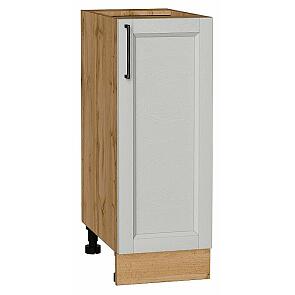 Шкаф нижний с 1-ой дверцей Сканди Grey Silkwood/Дуб Вотан 816*300*480