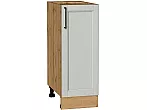 Шкаф нижний с 1-ой дверцей Сканди Grey Silkwood/Дуб Вотан 816*300*480