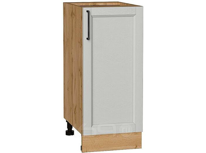 Шкаф нижний с 1-ой дверцей Сканди Grey Silkwood/Дуб Вотан 816*350*480