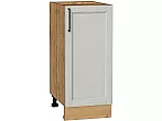 Шкаф нижний с 1-ой дверцей Сканди Grey Silkwood/Дуб Вотан 816*350*480