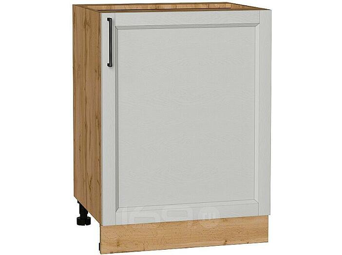 Шкаф нижний с 1-ой дверцей Сканди Grey Silkwood/Дуб Вотан 816*600*480