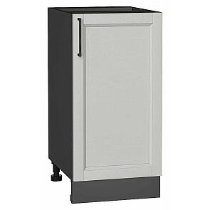 Шкаф нижний с 1-ой дверцей Сканди Grey Silkwood/Graphite 816*400*480