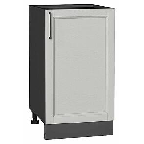 Шкаф нижний с 1-ой дверцей Сканди Grey Silkwood/Graphite 816*450*480