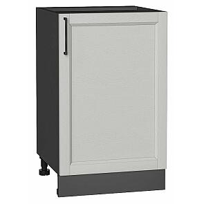 Шкаф нижний с 1-ой дверцей Сканди Grey Silkwood/Graphite 816*500*480