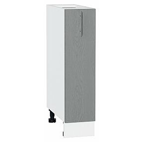 Шкаф нижний с 1-ой дверцей Сканди Grey Softwood Белый 816*200*480