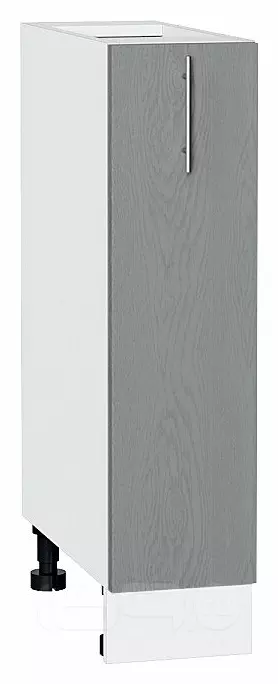 Шкаф нижний с 1-ой дверцей Сканди Grey Softwood Белый 816*200*480